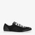 Farum sneakers de piel con forro interior de piel. negro