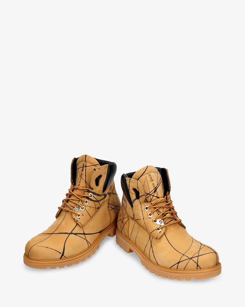 Amur Gtx Ink botín de piel con forro interior de gore-tex®. vintage