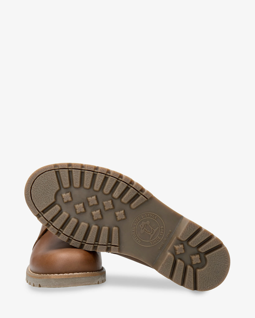 Bota Panama Igloo botines de piel con forro interior de pelo natural. cuero