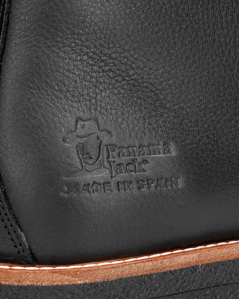 Gael botines de piel con forro interior de piel. negro