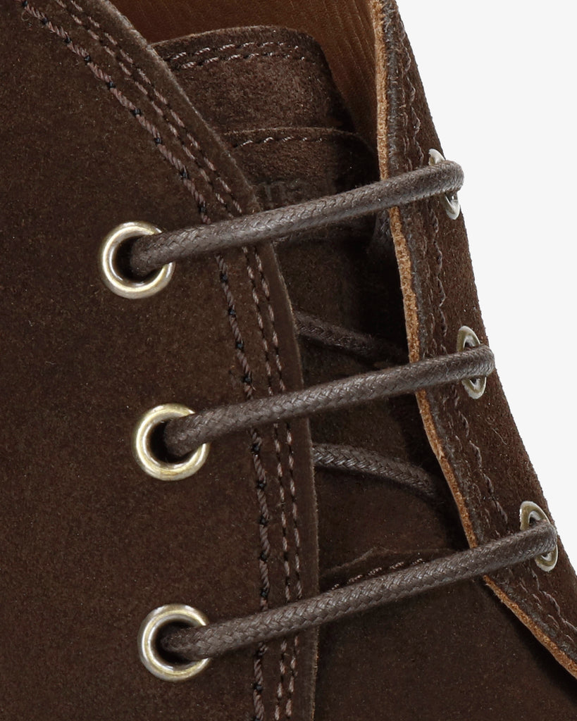 Gael botín de piel con forro interior de piel. marron