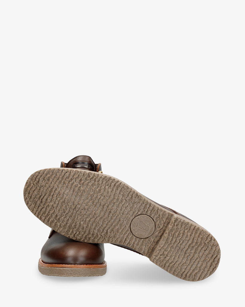 Glasgow Gtx botín de piel con forro interior de gore-tex®. marron