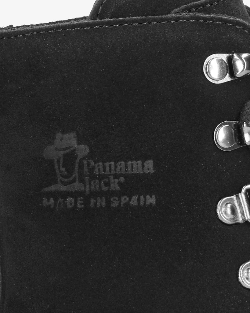 Hongkong botas de piel con forro interior de piel. negro