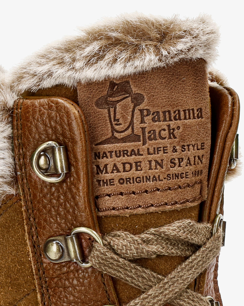 Tuscani botas de piel con forro interior de pelo. cuero