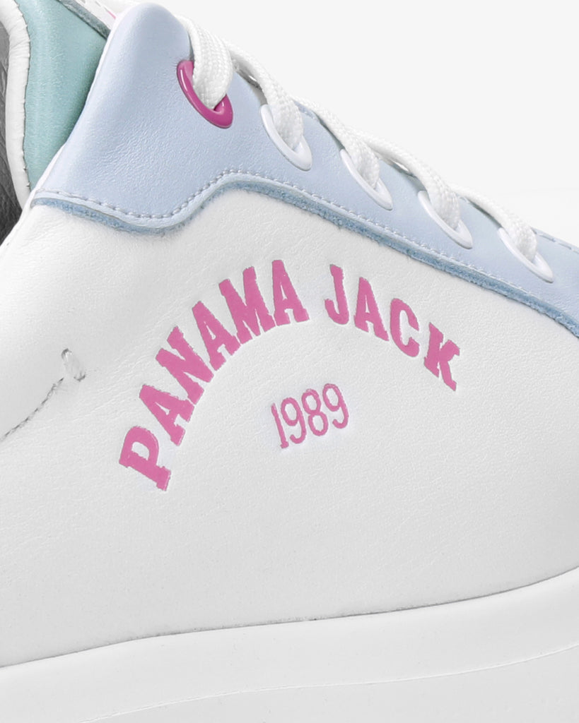 Yarely sneakers de piel con forro interior de piel. blanco