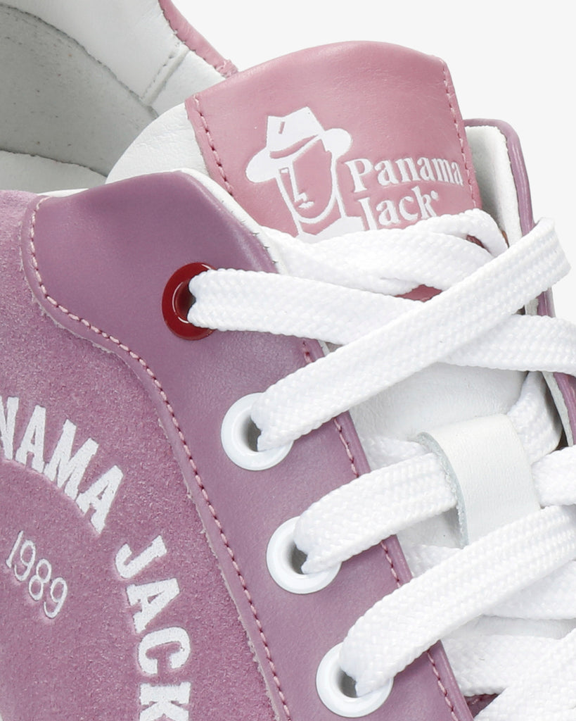 Yarely sneakers de piel con forro interior de piel. lila