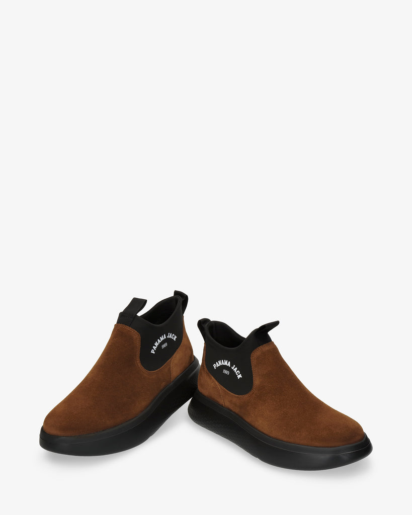 Yuli botines de piel con forro interior de lycra. cuero